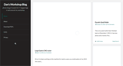 Desktop Screenshot of dansworkshop.com