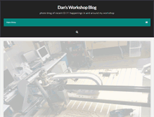 Tablet Screenshot of dansworkshop.com